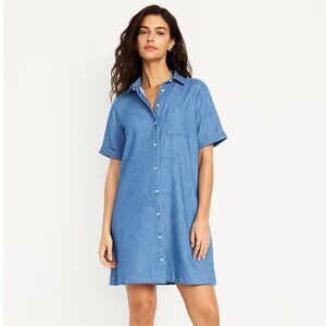 Old Navy Jean Shirt Dress